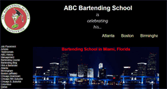 Desktop Screenshot of abcbartendingmiami.com